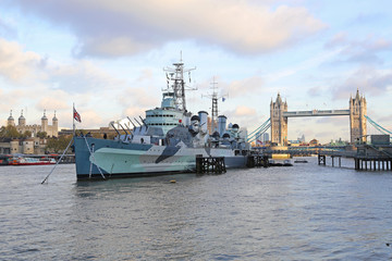 HMS Belfast London © markobe