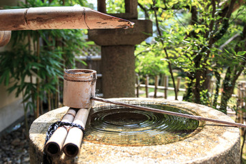 Fototapeta premium 日本のつくばい