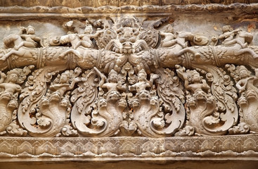 Preah Ko temple ruins