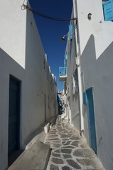 Fototapeta premium mikonos street