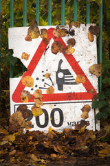 Bad Road Sign