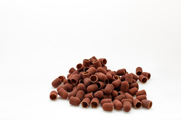 abrasive caps Great for grinding, metal finishing, sanding steel or inox. sandpaper wheel tool - professional equipment