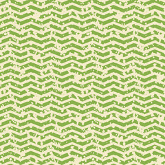 Greenery zigzag, spotted seamless pattern . Chevron in trend color 2017