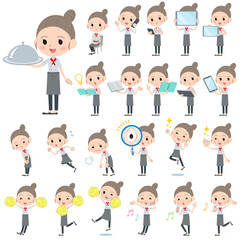 Western cuisine cook women_2