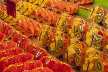 Boqueria market Ramblas Barcelona