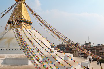Stupa Boudnath, Kathmandu, Nepal