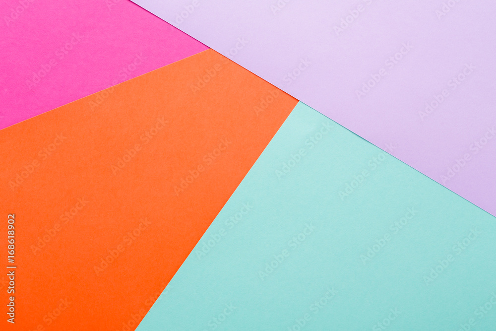 Aufkleber abstract geometric multicolored background