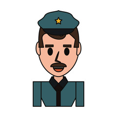 Police officer cartoon