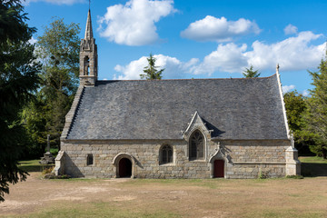 Fototapeta na wymiar Chapelle Notre-Dame-de-la-Paix, Clohars-Carnoët, Bretagne