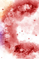 Obraz premium Abstract watercolor texture background. Oil painting style wallpaper.