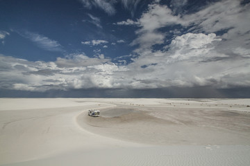 White Sands, New Mexico.