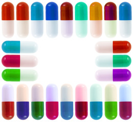 plaquette gélules couleurs 