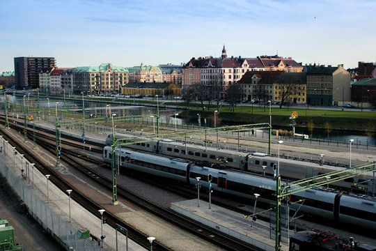 Malm&ouml; skyline