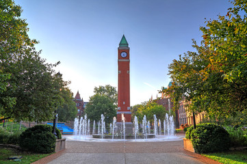 St. Louis, Missouri, USA - August 18, 2017: Saint Louis University in St. Louis, Missouri.