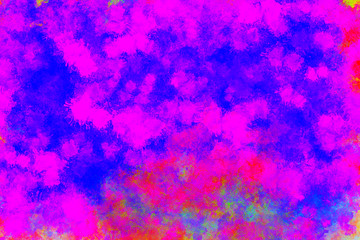 Abstract colorful texture background. Painting style beautiful clouds wallpaper.