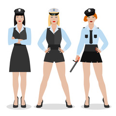 Police Girl Image