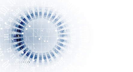 abstract futuristic fade computer technology business background