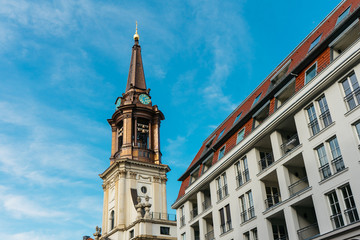 Parochial church at berlin - next to the alexanderplatz