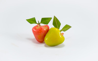 DELETABLE IMITATION FRUITS isolate on white background