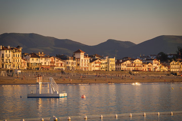 Saint Jean de Luz during a Summer sunset