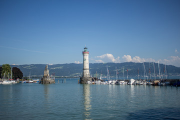 Bodensee bei Lindau/Hafen 