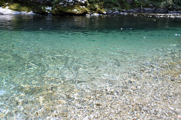 秘境、立川川ブルー
