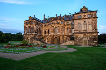 Palais im großen Garten von Dresden