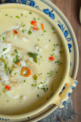Traditional tripe soup
