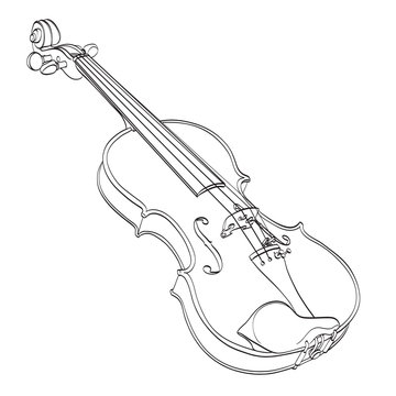 Solitary Violin Drawing by Tony Clark - Fine Art America