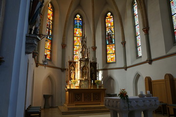 Fototapeta na wymiar Kirche in Mühlheim an der Donau