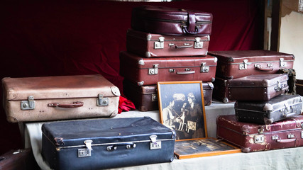 Old suitcases