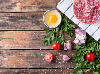 Preparation of sunny side eggs