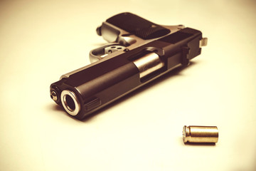 Gun and Bullet