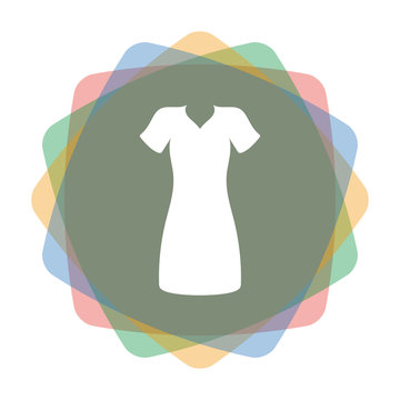 App Icon farbig Kleid