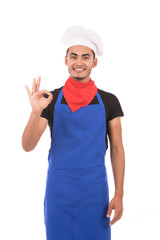 Smiling chef