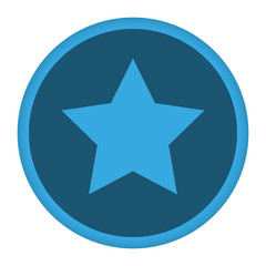 App Icon blau Stern
