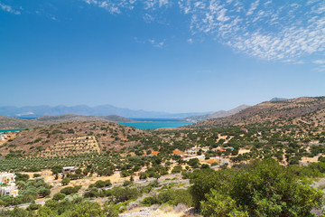 Obraz premium Lasithi Plateau on the east of Crete, Greece