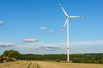 Fototapeta premium windmill at a sunny day