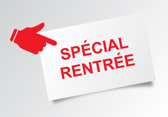 Sp&eacute;cial rentr&eacute;e