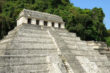 Fototapeta na wymiar Maya Ruine Palenque