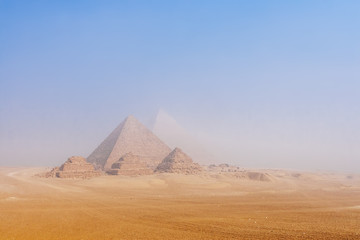 Fototapeta na wymiar Great pyramids