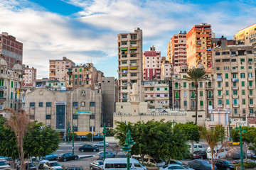 Fototapeta premium View of Alexandria, Egypt