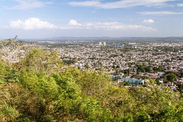 Aerial view of Holguin, Cuba