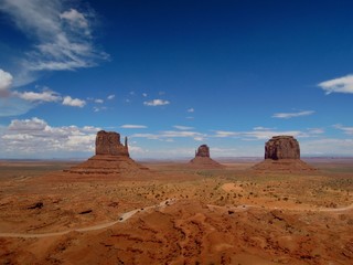 Fototapeta na wymiar Panorama Monument Valley