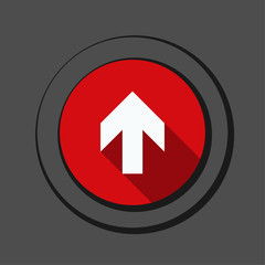 Ahead Up Arrow sign illustration