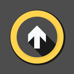 Ahead Up Arrow sign illustration