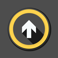 Ahead Up Arrow sign illustration