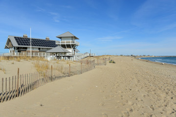 East Matunuck State Beach in South Kingstown, Rhode Island, USA.