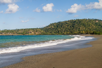 Beach in Baracoa, Cuba