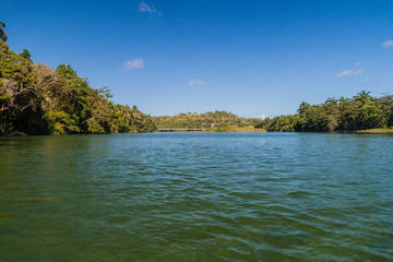 Mouth of Rio Toa river near Baracoa, Cuba